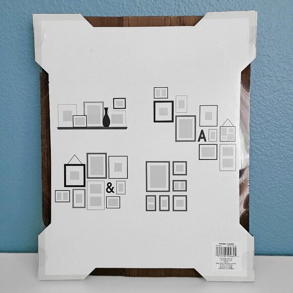 BARNWOOD + 8 x 10 Acrylic FLOATING FRAME ~ Studio Décor ~ NEW - Picture 2 of 11